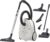 AEG AB61H6SW Aspiradora de Trineo con Bolsa, 850W de Potencia, 3,5L de Capacidad, Radio de acción 12m, Ruedas XL, Filtro Lavable, 3 cepillos + 3 Accesorios, 10 años garantía Motor, Blanco