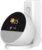 Aokicase Compatible with Echo Spot (2024 Gen) Holder Echo Spot Stand Mount Echo Spot Wall Mount with Integrated Cable Management No Screws Required Speaker Accessory Rack (White) 1 Piece