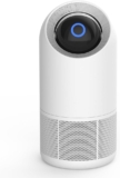 Purificador de aire para dormitorio y hogar, filtro de velocidad infinitamente variable, purificador de aire inteligente silencioso de 30 dB, limpiador de casa de 15 metros cúbicos, elimina las