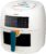 JOCCA – Freidora de Aire Caliente 7,4L con Ventana| Freidora sin Aceite Gran Capacidad| Air Fryer 7,4 Litros| Temporizador| Temperatura Ajustable| Edición Limitada (Blanca)