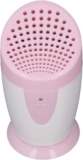 Purificador de Aire Portátil, Práctico Purificador de Aire de Iones Negativos Multifuncional 2 Modos de Trabajo con Batería para Baño (Rosa)