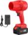Turbine Spray Blower, Cordless Handheld Duster, 5.9×12.2×2.95 Inches Portable Compact Compressed Air Duster, 200 Mph Dry Blower Fan for Automotive Interior and Home Appliances