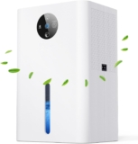 Deshumidificador Electrico,Deshumidificador para el Hogar,Silencioso,Portátil,Descongelación Automática,Apagado Automático,7 Colores Luz,Deshumificador para Dormitorio.