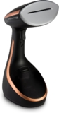 Rowenta DR9100D1 Access Steam Care – Cepillo de Vapor 1600 W, Depósito 200 ml, Elimina Arrugas, Olores y Desinfecta, Calentamiento 40 segundos, Accesorio Prendas Delicadas y Gruesas, Tabla Vertical