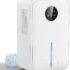 Rowenta DR9100D1 Access Steam Care – Cepillo de Vapor 1600 W, Depósito 200 ml, Elimina Arrugas, Olores y Desinfecta, Calentamiento 40 segundos, Accesorio Prendas Delicadas y Gruesas, Tabla Vertical