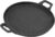 Sartén redonda de hierro fundido con asa reversible para hornillo de gas Sartén de hierro fundido acanalada Sartén antiadherente redonda duradera para hornillo de gas eléctrico (24cm)
