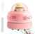 Genérico Cartoon Desktop Vacuum, Handheld Cordless Duster, 3.78×3.27in Battery Operated Cleaner, Energy Saving Design, Cute Compact Size for Crumbs, Keyboard, Piano, Home, School, Car
