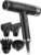 GA.MA Italy Professional, iQ3 Perfect, Secador ultraligero con Motor sin escobillas de 110.000 rpm, tecnología Stand-by y función turbo, 1600 W de potencia, color negro