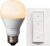 Philips Hue White – Bombilla LED individual (1 x 9.5 W, E27, iluminación conectada, luz blanca cálida regulable, compatible con Apple Homekit y Google Home, mando / interruptor incluido)