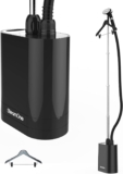STEAMONE – Steamer Plancha vertical 1900W 40g/min – Plancha vertical vapor 60min de autonomía (1200ml) – Elimina el 99,99% de las impurezas – Listo en 60s – Unilys UNI900GB