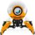 Aokicase Compatible con soporte Amazon Echo Dot 4/5 (no incluye Echo Dot), para punto 4, soporte de escritorio, soporte para altavoces (naranja, manwei) 1 unidad