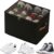 Genérico Shoe Organizer, Foldable Organizer Box, Adjustable Dividers Storage Box, Transparent Cover with Handle, Sturdy Lightweight Material, Ideal for Home Organization, 43x32x30cm