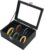 Genérico Elegant Bangle Organizer Box with 10/20 Slots | PU Leather Bangle Storage Display Case with Transparent Lid | Dustproof Jewelry Holder for Home Storage and Retail Showcase