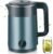 Hervidor de agua de viaje de 2,3 litros, hervidor de agua de acero inoxidable, pared interior, 1500 W, diseño de doble pared, hervidor de agua eléctrico, hervidor de agua portátil, hervidor de agua de