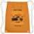 West Coast Chopper | Biker Rocker Chopperfahrer – Algodón Gymsac, color Naranja, talla 37cm-46cm