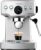 Cecotec Cafetera Express Barista Power Espresso 20 Barista Mini. 1465 W, 20 Bares, Manometro y ThermoblocK, Vaporizador Orientable y Brazo con Doble Salida, 1,8 L de Capacidad