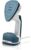 Ariete 6246 Cepillo plancha de vapor 2 en 1, 1000 W, 0.18 litros, suela antidaherente de cerámica, luz led, cable 2.5 min, listo en 60 segundos, blanco y azul
