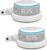 Aokicase Compatible con Amazon Echo Dot Wandhalterung,Echo Dot Halterung,Echo Dot Lautsprecher Zubehör ständer (Echo Dot,Weiß,DD96) 2 Pack