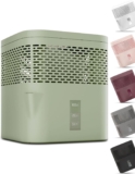 BonAura® AirOne Lite – Deshumidificador para baño y cocina sin electricidad con ventilación de 360°, deshumidificador con boquilla y 450 g, deshumidificador granulado I Deshumidificador de habitación