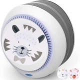 Solenco Purification Pal, purificador de aire dual y luz nocturna para guardería, dormitorio, 10 m², filtro HEPA H13, filtro de carbono, bajo ruido, baja energía, elimina PM2.5, COV, alérgenos, para