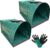 Yard Bags, Leaf Dustpan Set, Two-Piece Reusable Design, Includes Protective Gloves, Heavy-Duty Material, Easy to Carry, Comfortable Grip, for Garden, Lawn, Patio, Yard Work, Outdoor