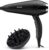 BaByliss Secador de Pelo Turbo Smooth – Secador potente de 2200W, Difusor grande, Tecnología iónica antiencrespamiento, 3 ajustes de temperatura 2 velocidades, Negro, D572DE