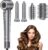 5 en 1 Cepillo Aire Caliente, Secador de Pelo, 110000 RPM para el Secado Rápido y Rizador pelo Ondas Automatico para Rizar, Alisar Volumizing Iónico, Multifuncional Modelador para Todo Tipo de Cabello