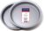Lets Cook Cookware Molde para tartas Victoria Sandwich de base fija de 18 cm, fabricado en Reino Unido con teflón antiadherente